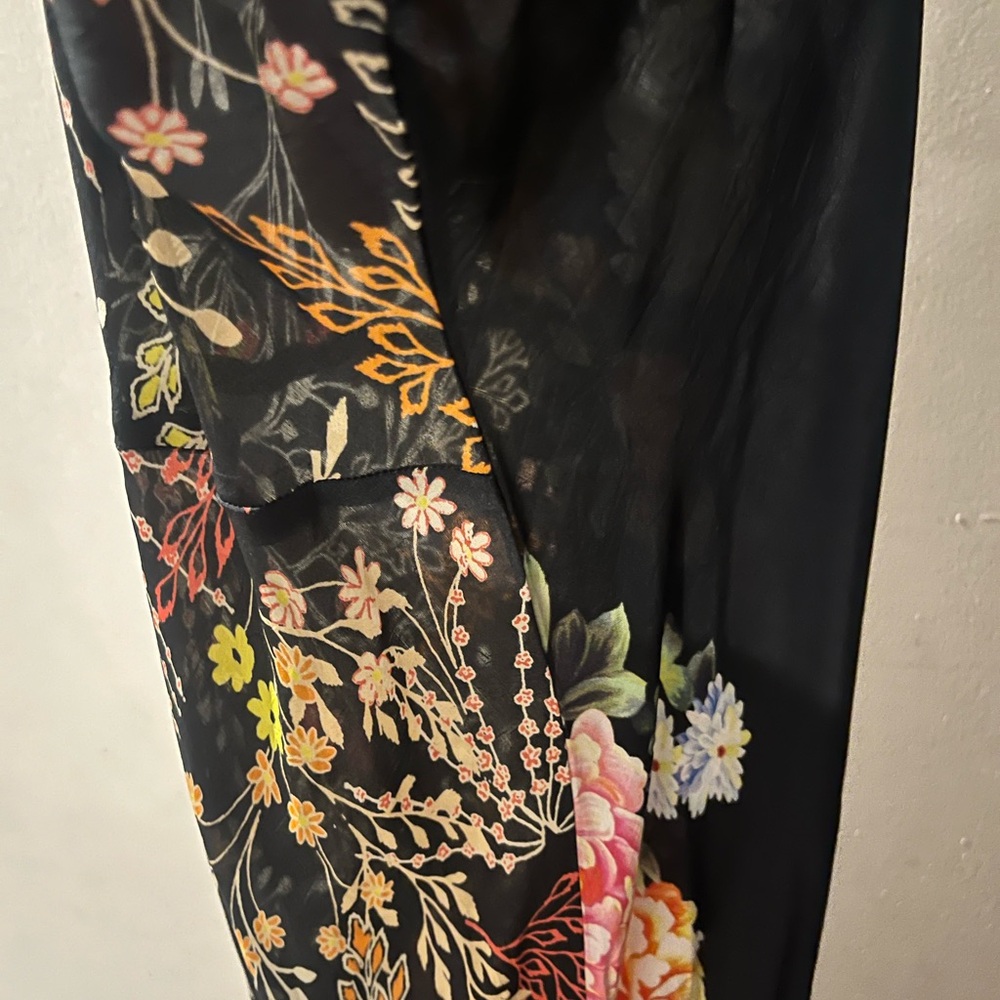 Johnny Was Floral Embroidered straps long floral dress - Picture 7 of 15